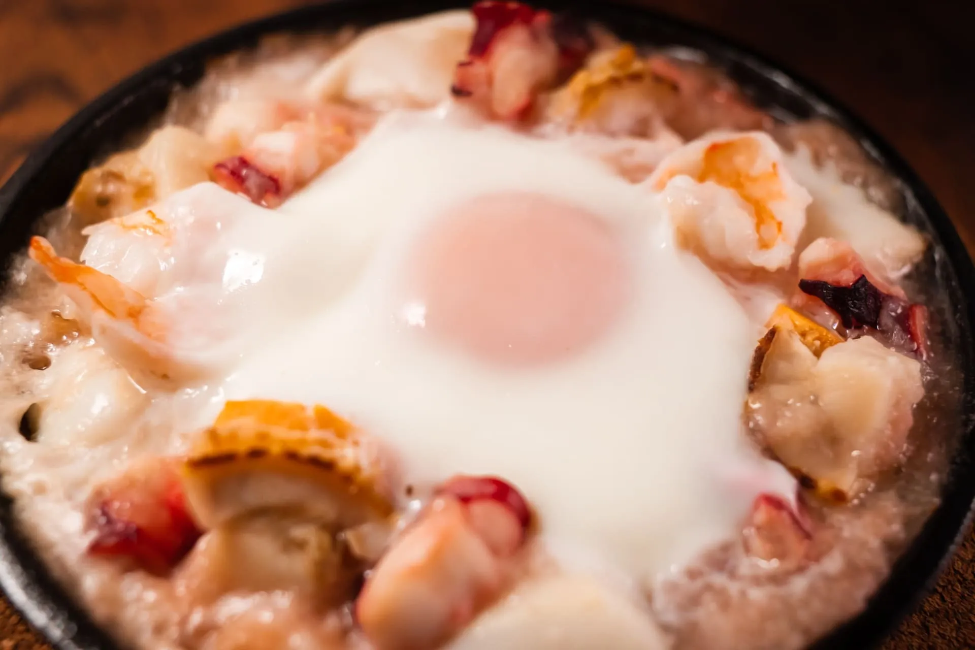 とろろ焼き海鮮ミックス